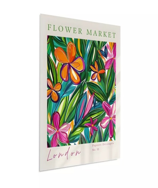 Flower Market London Vibrante