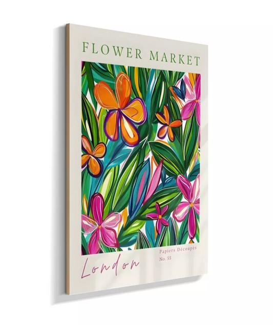 Flower Market London Vibrante
